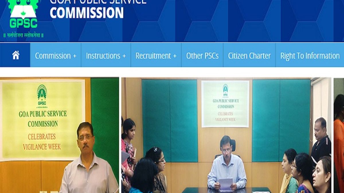 गोवा PSC भर्ती 2020: 61 असिस्टेंट प्रोफेसर, लेक्चरर एवं अन्य पदों की वेकेंसी के लिए करें अप्लाई